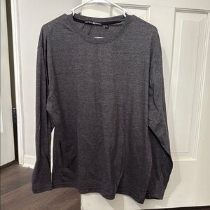 Men's Gray Beverly Hills Polo Club Long Sleeve Shirt